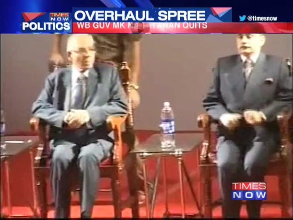 WB Governor MK Narayanan resigns