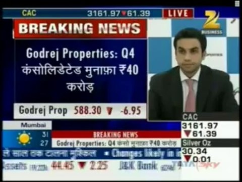 ZEE Business - Godrej Prop Q4 Mr Adi Godrej