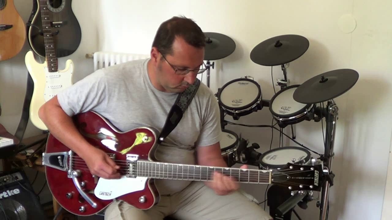 Exemple de guitare Rockabilly par Fab Zeman