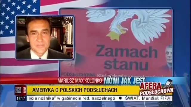Max Kolonko - Ameryka o Polskich Podsłuchach (26.06.2014)