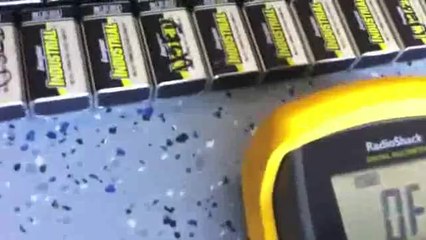 Fun with a few 9V batteries! (244 of them)