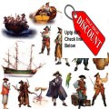 Best Price RoomMates RMK1041SCS Pirates Peel & Stick Wall Decals Review