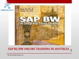 SAP BI/BW ONLINE TRAINING AND CERTIFICATION