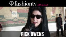 Rick Owens Men Arrivals | Paris Men’s Fashion Week Spring/Summer 2015 | FashionTV
