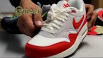 Cheap Nike Air Max Shoes,2014 Nike Air Max 1 replicas OG Unboxing Video at Exclucity