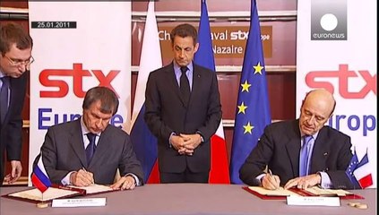 Marinai russi in Francia per formazione a bordo della Mistral