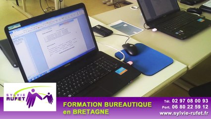 Formation Bureautique Saint Brieuc Bretagne - Sylvie Rufet formatrice agrées en logiciels
