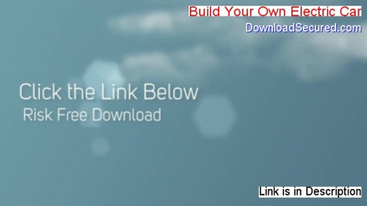 Build Your Own Electric Car Review - build your own electric cart