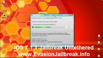 Apple iOS 7.1.1 Official UNTETHERED Evasion Jailbreak