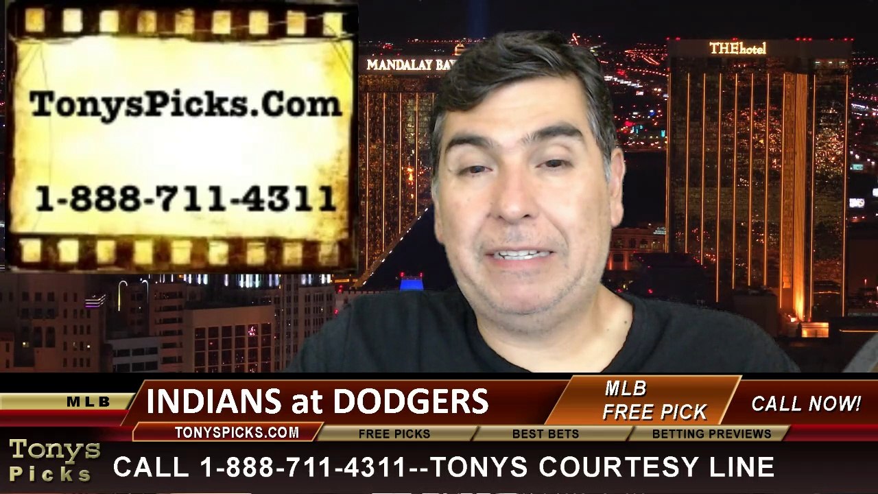 LA Dodgers vs. Cleveland Indians Pick Prediction MLB Odds Preview 6-30-2014