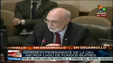 OEA se solidariza con Argentina en su deuda con Fondos buitre