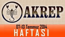 AKREP Burcu HAFTALIK Burç ve Astroloji Yorumu videosu, 07-13 Temmuz 2014, Astroloji Uzmanı Demet Baltacı