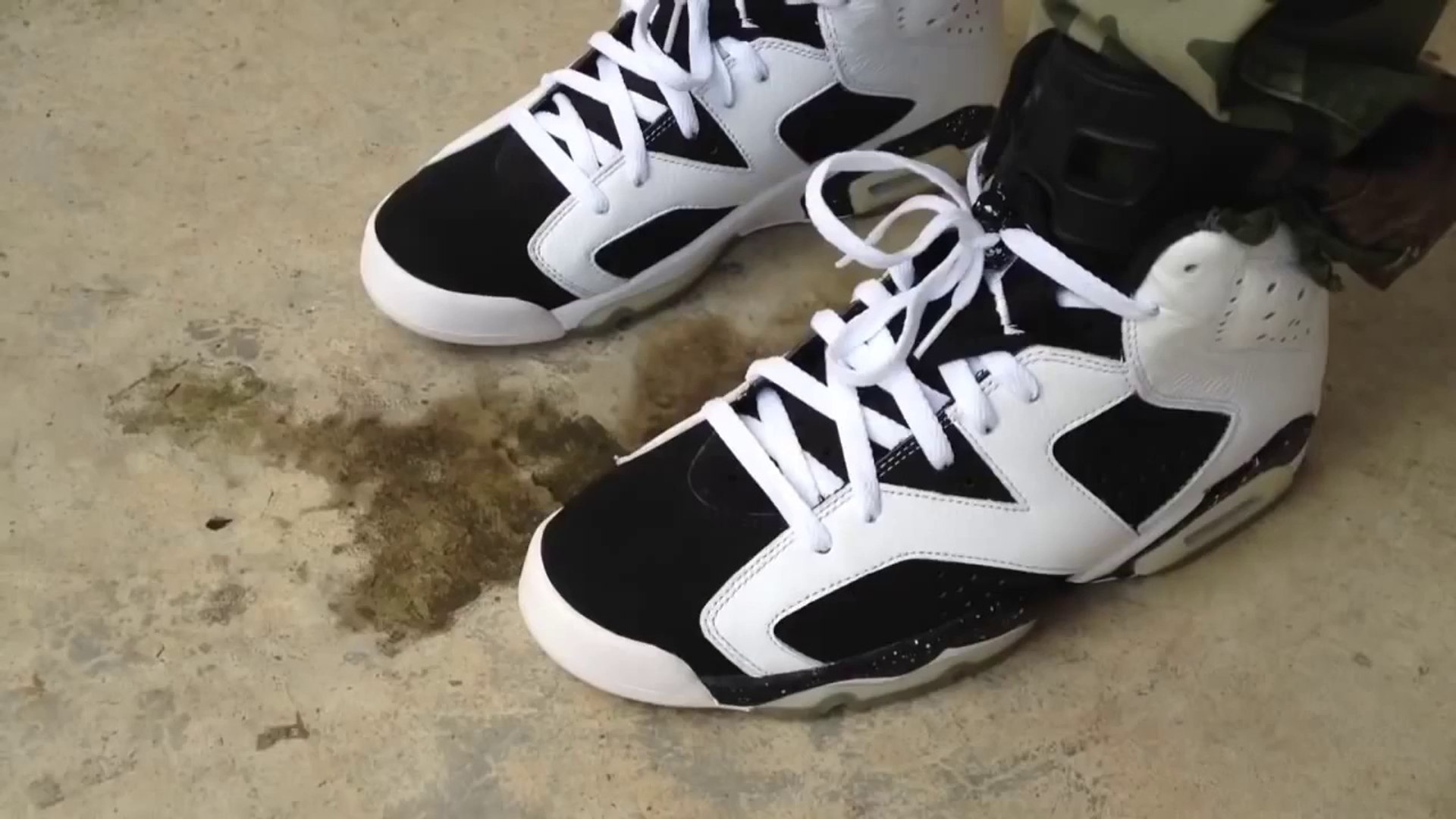 jordan 6 oreo on feet