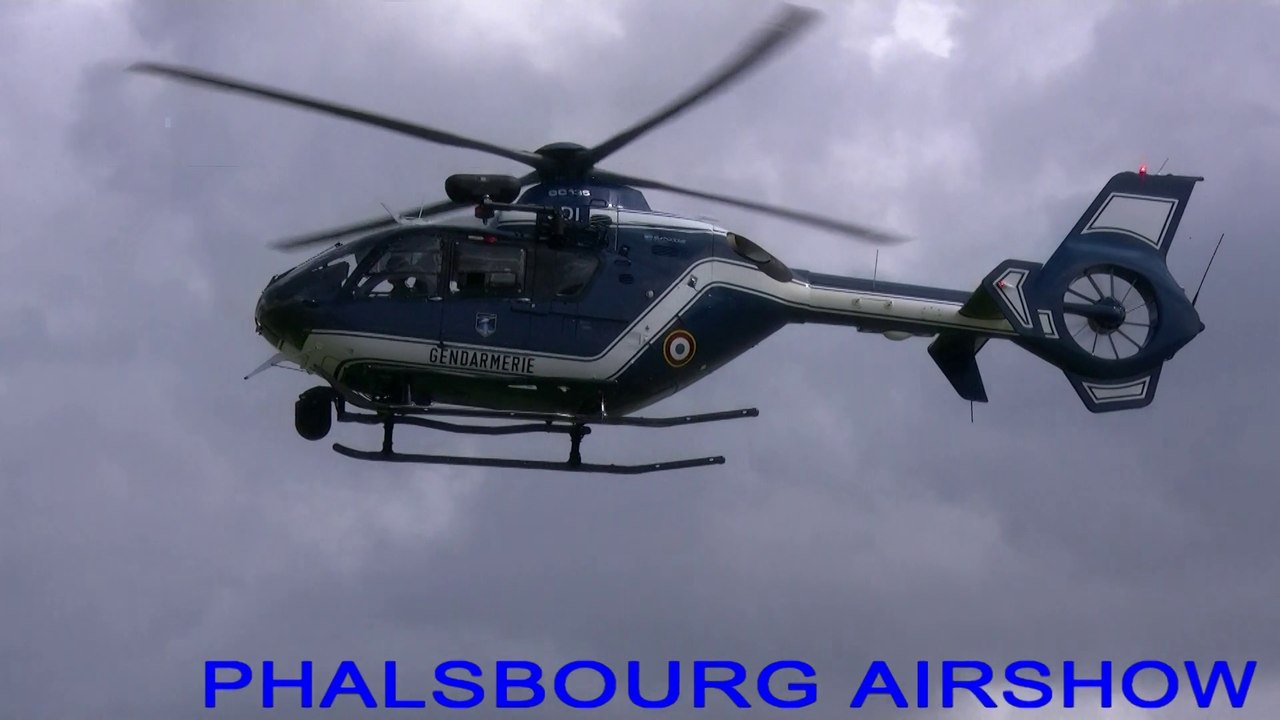 PHALSBOURG AIRSHOW 2014 DEMONSTRATION EC135 GENDARMERIE
