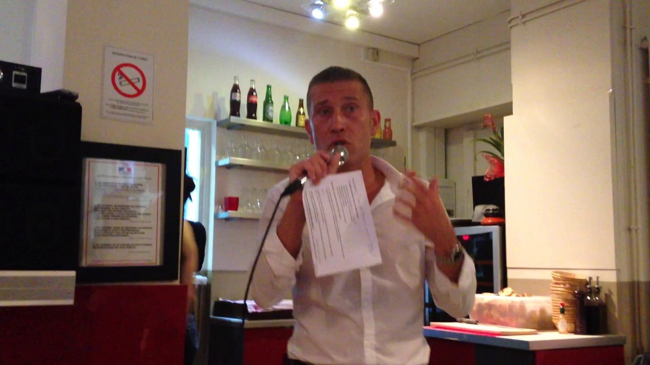 Intervention de Laurent Salles à Suresnes devant la fédération du FN 92