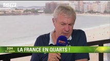 Football / Luis Fernandez chante la Marseillaise - 30/06