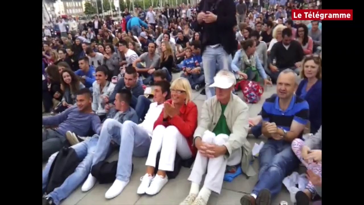 Vannes. Les supporters des Bleus étaient au rendez-vous