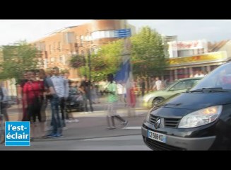 Ambiance dans les rues de Romilly