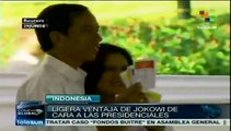 Joko Widodo lidera encuestas de presidenciales de Indonesia