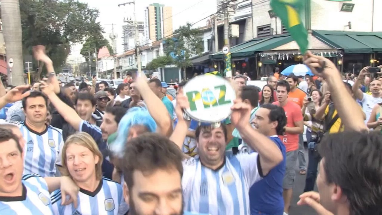 WM 2014: Argentinien rockt Sao Paulo