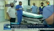 Israel mata a un palestino e hiere a tres tras ataques con bombas