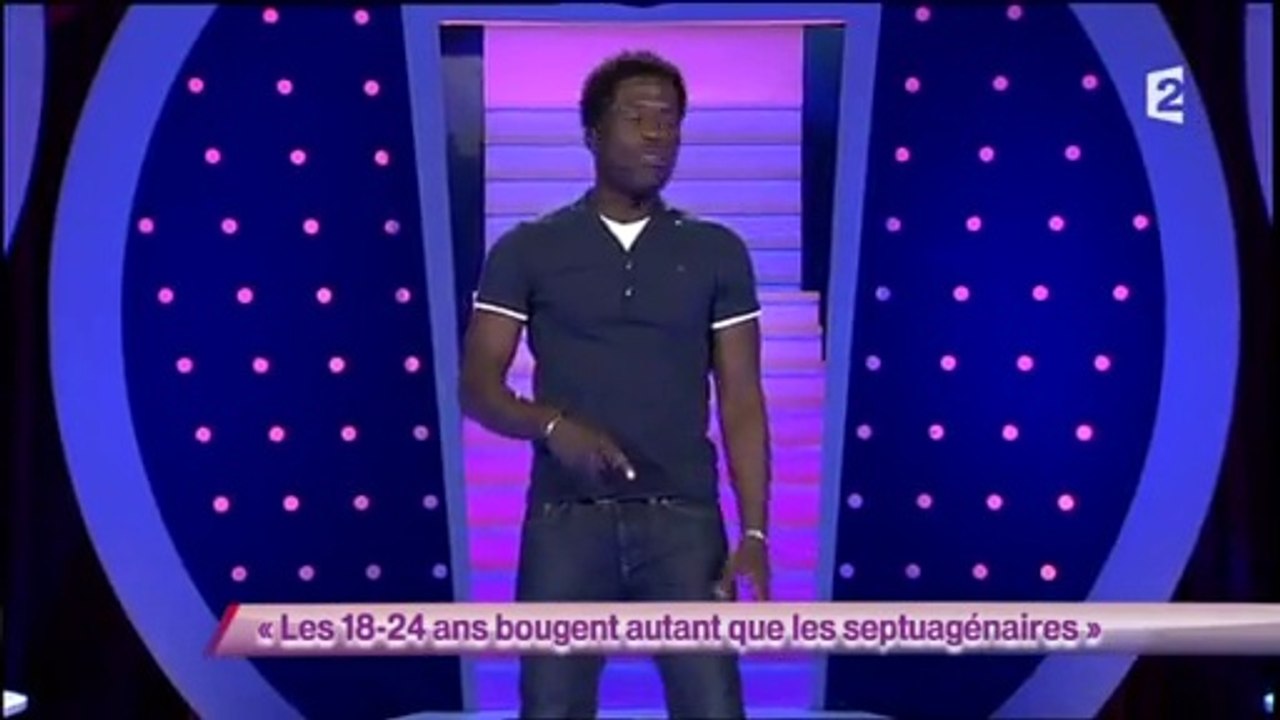 Donel Jack'sman - Les 18-24 bougent autant que les 70 ans