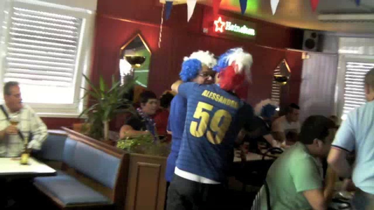 Dans l'ambiance du match France-Nigeria