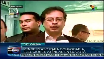 Hoy vence el plazo para convocar a elecciones atípicas en Bogotá
