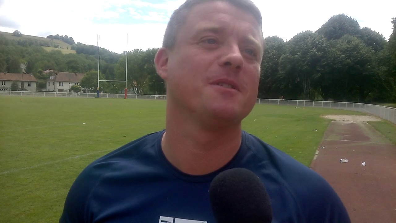 Sébastien Delpiroux le préparateur physique du stade aurillacois