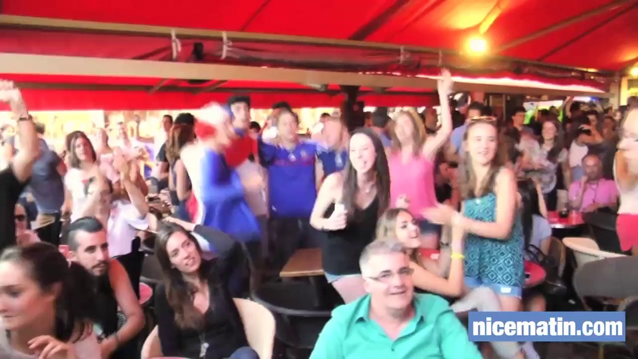 Coupe du monde : les Niçois fêtent les quarts de finale