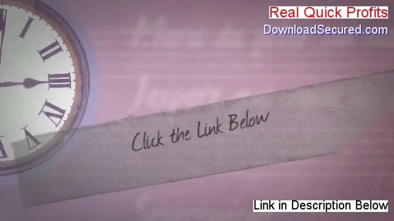 Real Quick Profits Free Review [See my Review]