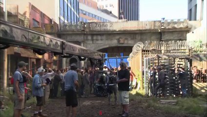 On the set of DAWN OF THE PLANET OF THE APES [Making Of Video # 1]