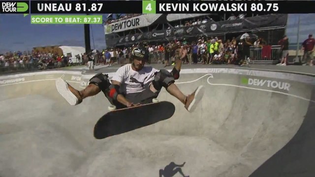 Bucky Lasek Wins Skate Bowl, 2014 Dew Tour Beach Championships - Skateboard