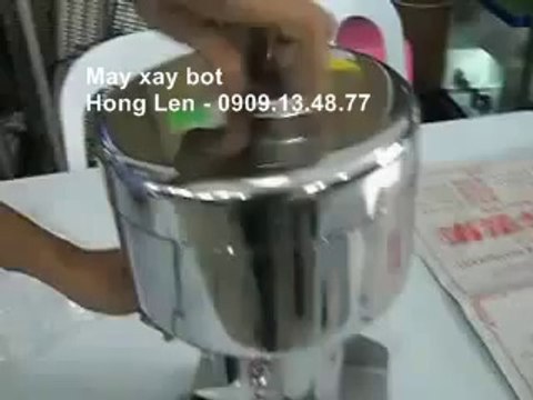 Máy xay thuốc bắc, máy xay nấm linh chi, máy xay tam thất, máy nghiền thảo dược theo mẻ, LH 0909134877