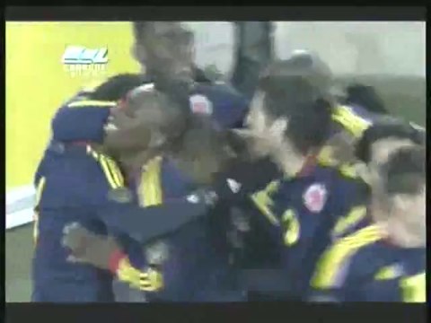 GOL JUAN GUILLERMO CUADRADO BRAZIL 1X1 SELECCIÓN COLOMBIA 14-11-2012