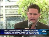 Quito: Sistema de Transporte Público fue declarado en emergencia