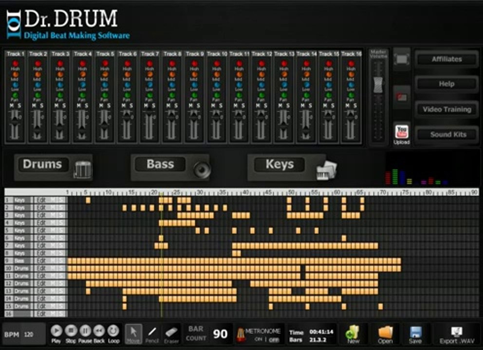 Beat Making Software - Dr Drum Minimal Beat, Check It Out
