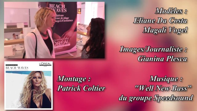 Beach Waves : la nouvelle tendance coiffure L'Oréal Professionnel