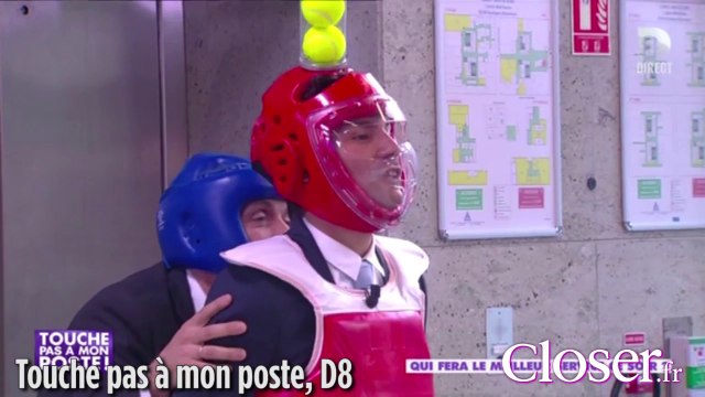 Cyril Hanouna défit au tennis Henri Leconte et Marion Bartoli