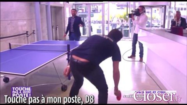 Stephane Plaza bat Cyril Hanouna au ping pong