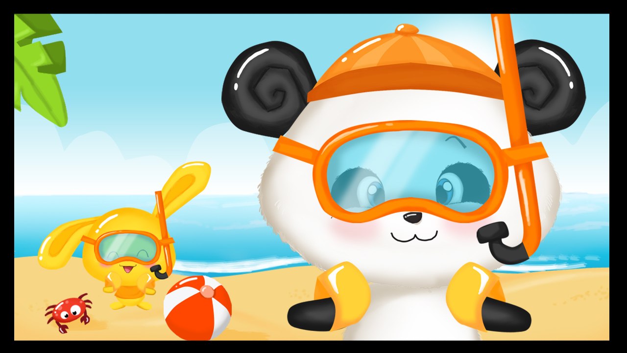 La chanson de la plage - Comptines Titounis