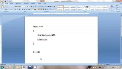 Lecture# 11 Structures In Urdu & Hindi