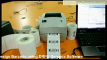 How to design barcode labels using PDF417 2d barcode font.