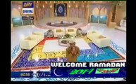 Shan e Ramzan , Part 4 , (Iftari) ,1st Ramzan , 30th June 2014 ,With Junaid Jumshaid & Waseem Badami