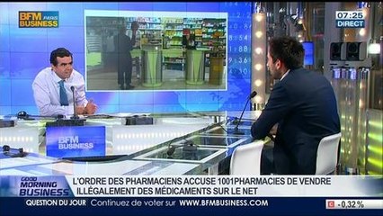L'ordre des pharmaciens attaque la vente de médicaments en ligne, Cedric O'Neill , dans GMB - 01/07