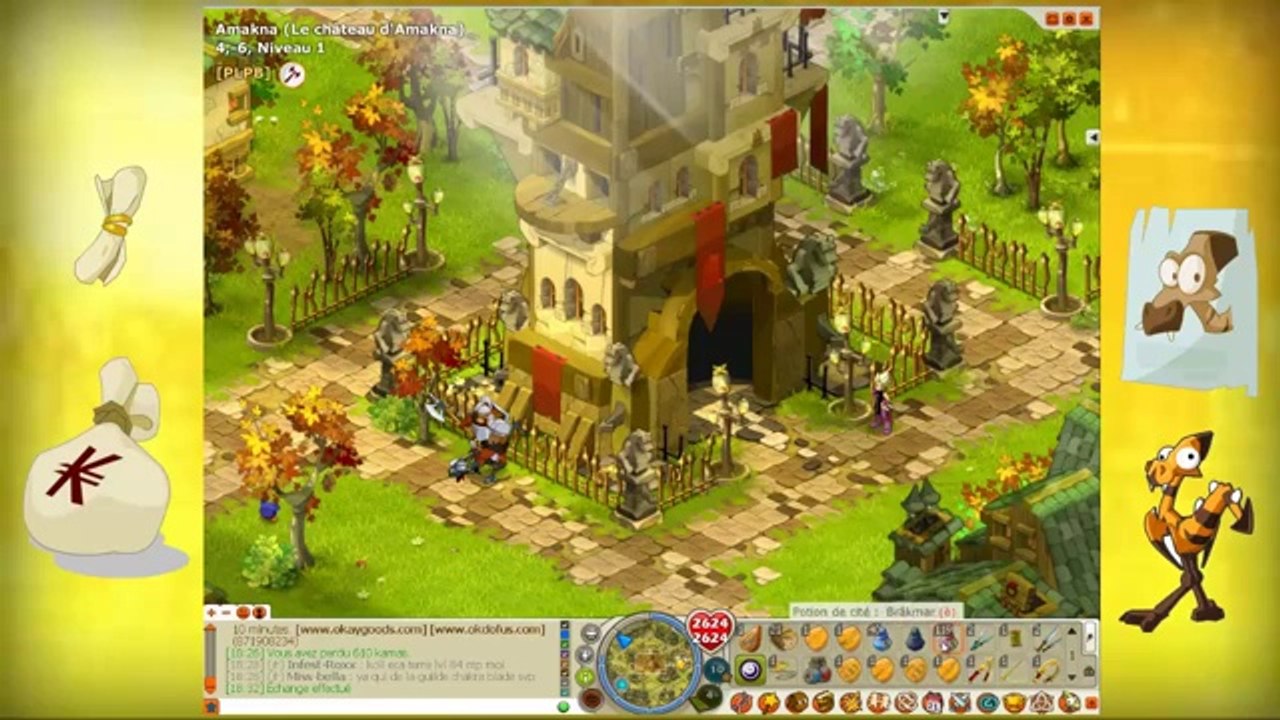 [DOFUS] - Astuce Kamas #5 Les parchemins dorés (Enorme Astuce) !