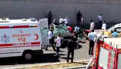 Diyarbakır'da feci kaza