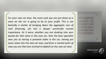 Apply For Car Loan and Purchase a branded New Car