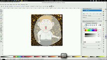 Inkscape   GIMP   MeMaker Practica Dibujando Caricatura Anime En Linux Barba Partida