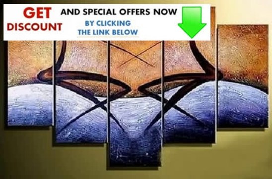 Best Deals Canvas Art African Figure Painting 100% Hand Painted Oil Painting 5 Piece Wall Art Group Painting Abstract Art Free Shippi... Review